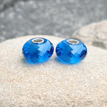 Deep Blue Topaz Bead