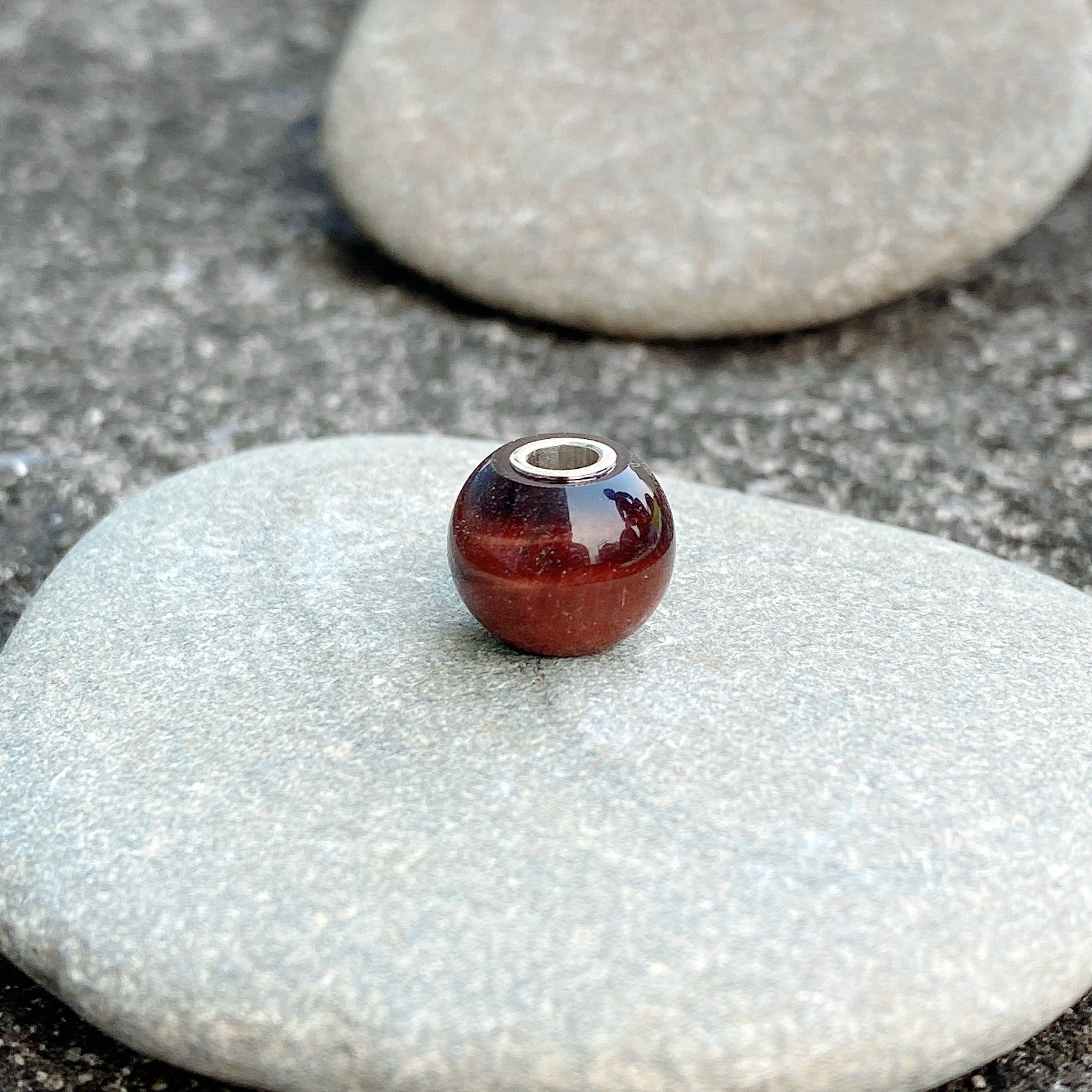 Brown Tiger Eye Stone Bead Small Size