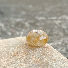 Yellow Rutilated Quartz Bead