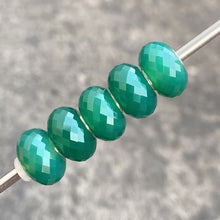 Green Chalcedony Bead