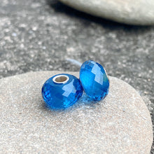 Deep Blue Topaz Bead