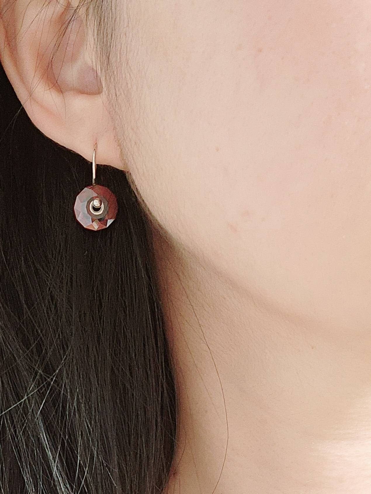 Garnet Earrings