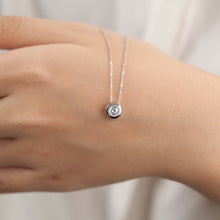 Dainty Lab-Grown Diamond White Gold Necklace