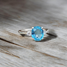 Natural Aquamarine Ring