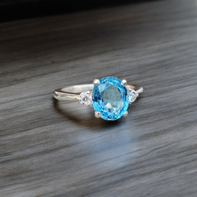 Natural Aquamarine Ring