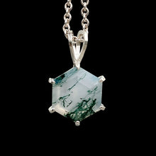 Natural Moss Agate Necklace