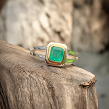 Emerald Ring 14K Gold Setting
