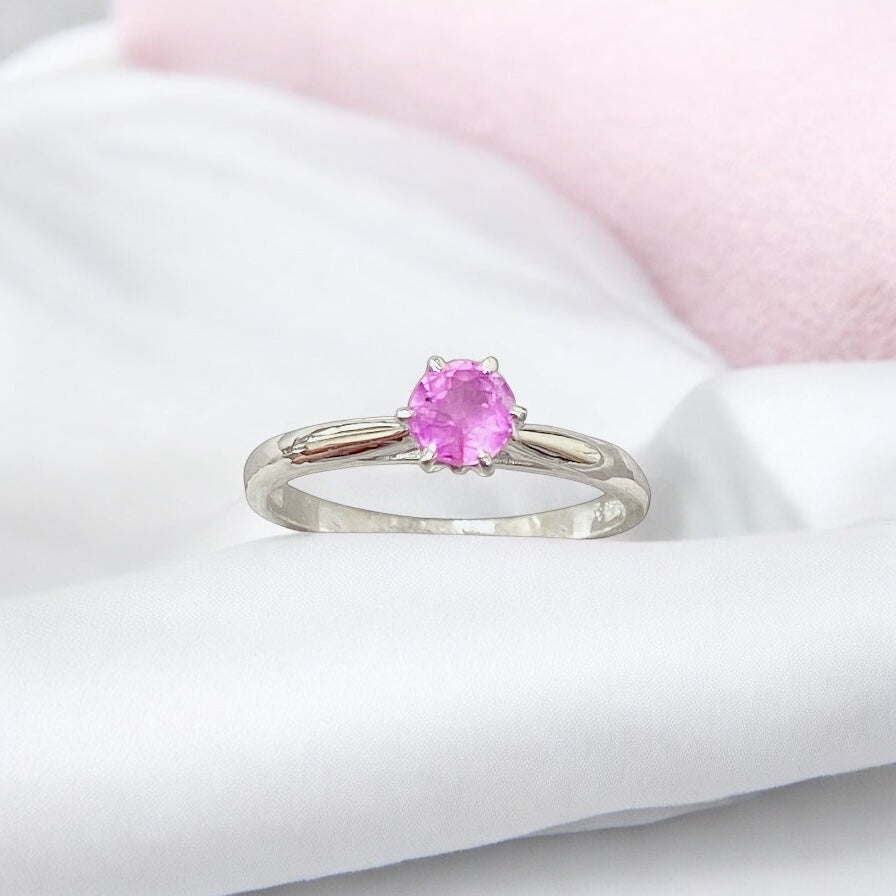 Pink Sapphire Ring