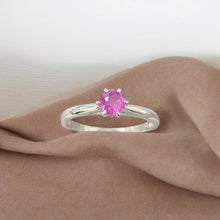 Pink Sapphire Ring