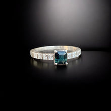 Green Sapphire Ring