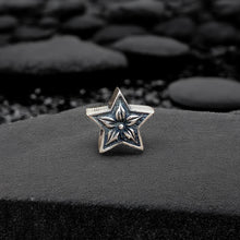 Lucky Star Charm with Fleur-de-Lis Lily