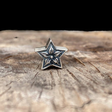Lucky Star Charm with Fleur-de-Lis Lily