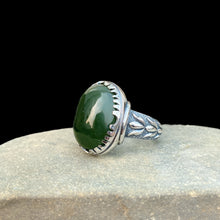 Russian Nephrite Jade Ring