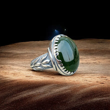 Russian Nephrite Jade Ring