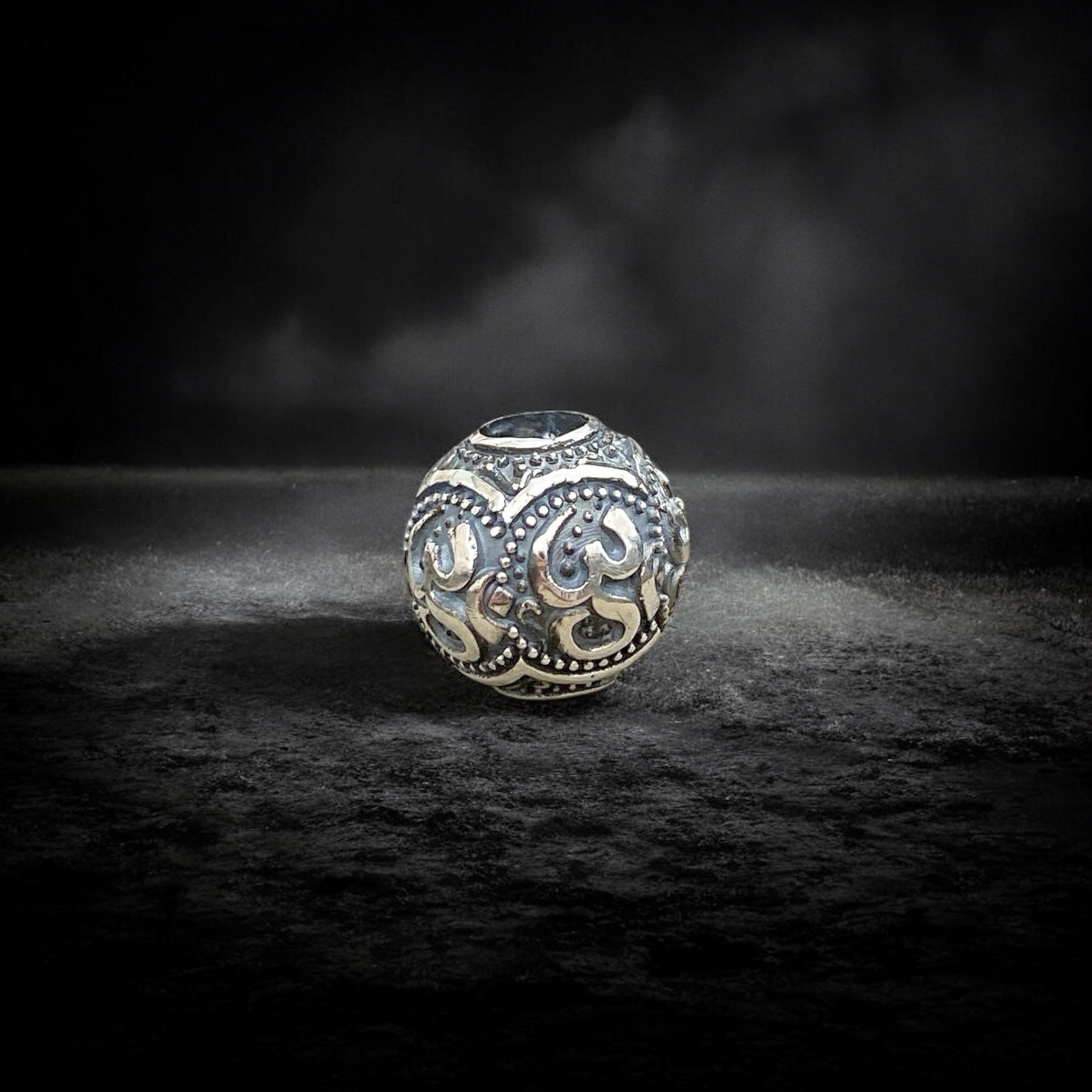 Ohm Vintage Silver Charm