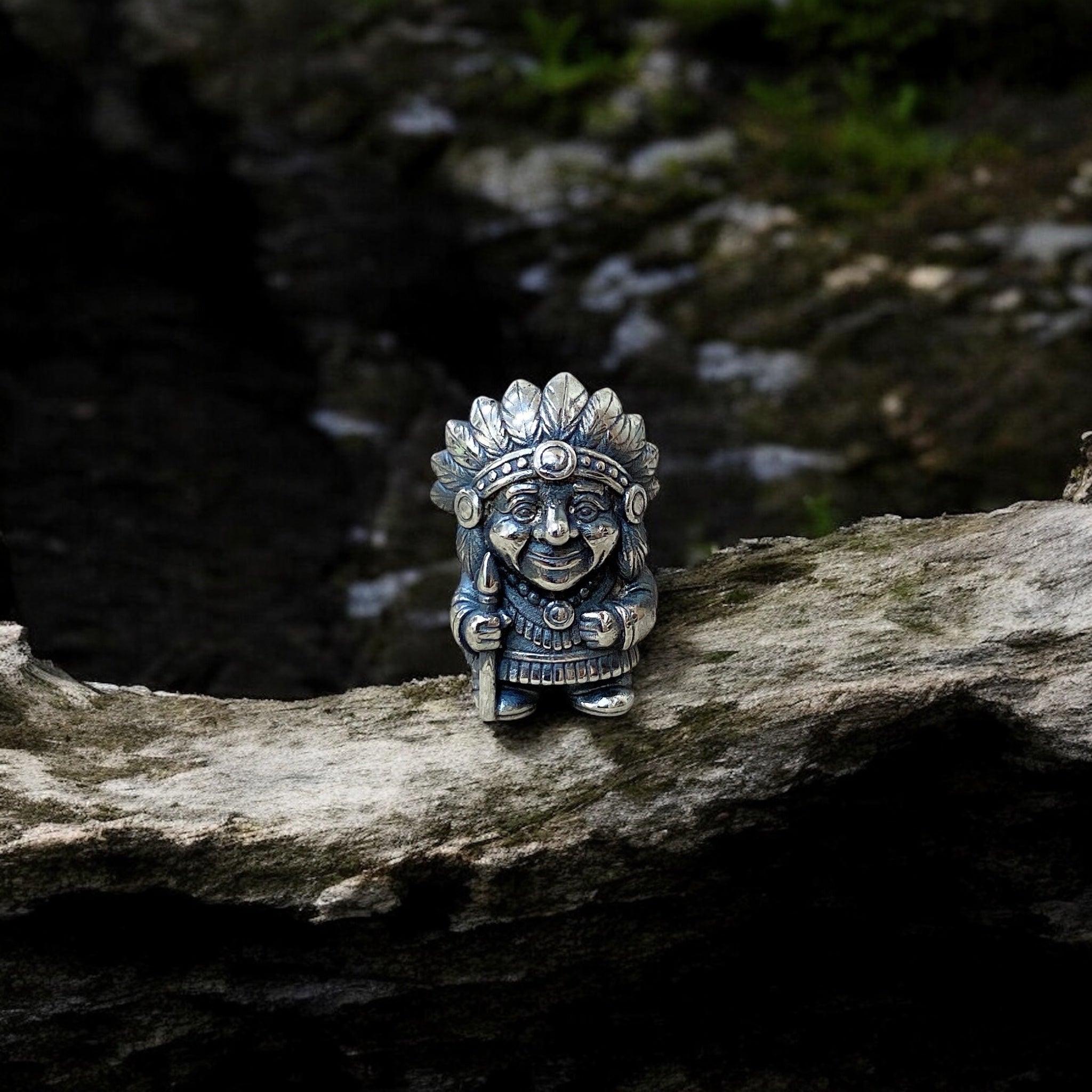 Sterling Silver Native American Charm