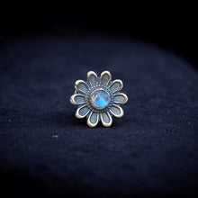 Daisy Flower Bead With Moonstone
