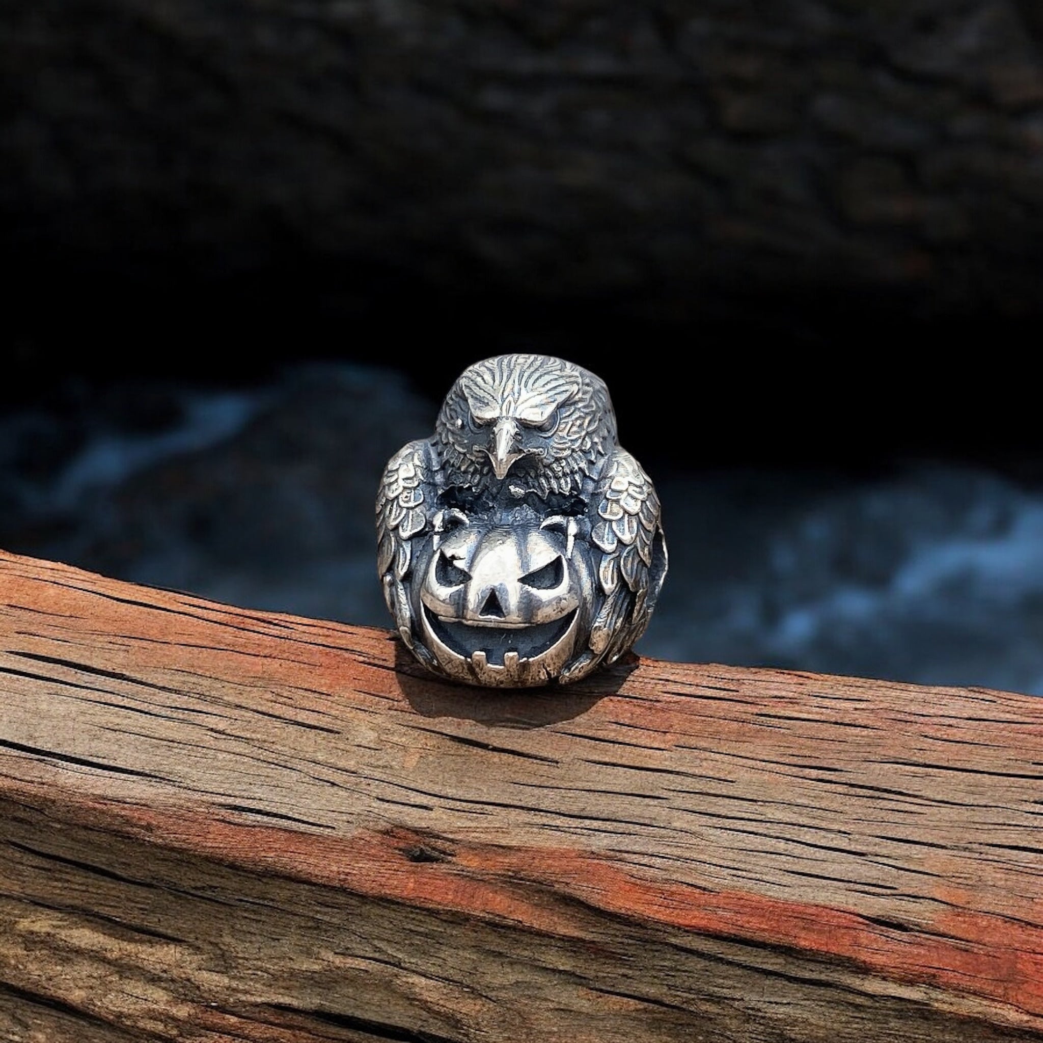 Halloween Eagle Charm