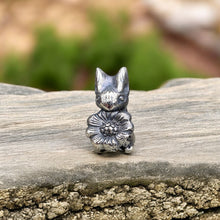 Autumn Squirrel Flower Charm