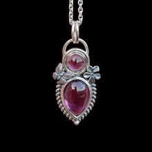 Natural Amethyst Necklace – Secret Garden Pendan