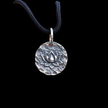 Rustic Lotus Talisman Charm