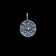 Rustic Lotus Talisman Charm