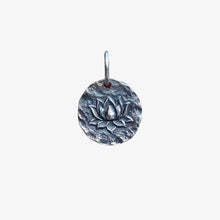 Rustic Lotus Talisman Charm