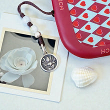 Lotus Phone Charm – Personalized Name Engraving Charm