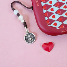 Lotus Phone Charm – Personalized Name Engraving Charm