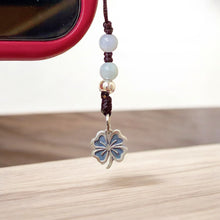 Four-Leaf Clover Phone Charm