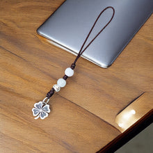 Four-Leaf Clover Phone Charm
