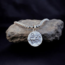 Double Horse Talisman Charm