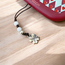 Four Leaf Clover Phone Charm