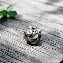 Four-Leaf Clover and Ladybug Charm