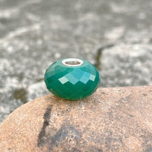 Green Chalcedony Bead