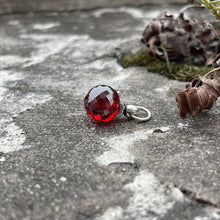 Garnet Necklace Bauble Dangle Charm