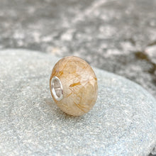 Yellow Rutilated Quartz Bead