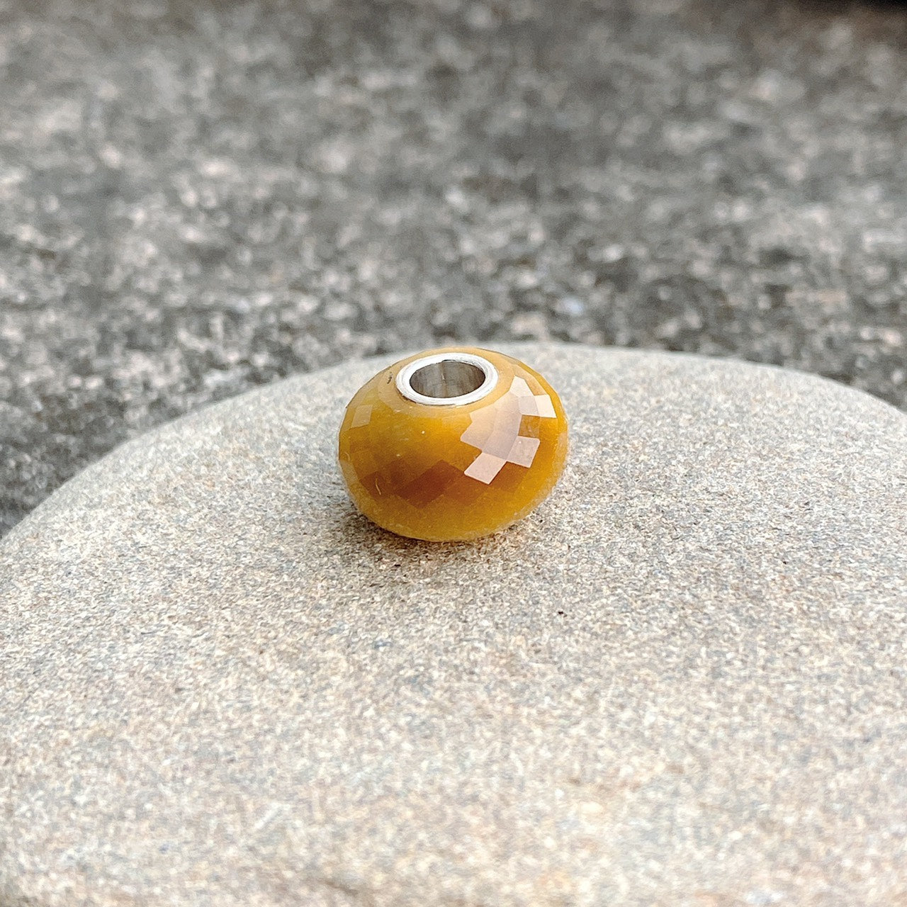 Golden Tiger Eye Stone Bead