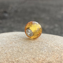 Small Yellow Citrine Bead