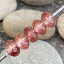 Red Rutilated Quartz Bead