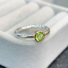 Peridot Ring 14K Gold Setting