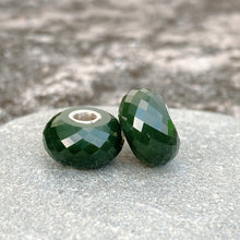 Green Nephrite Jade Bead