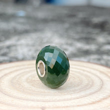 Green Nephrite Jade Bead