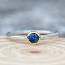 Sapphire Ring 14K Gold Setting