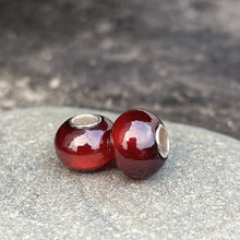 Smooth Garnet Bead