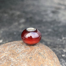 Smooth Garnet Bead