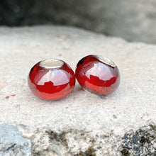 Smooth Garnet Bead