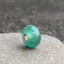 Green Strawberry Quartz Bead