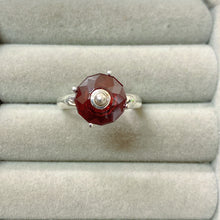 Garnet Spinner Ring