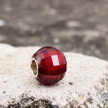 Garnet Bead Step Cut Lantern Shape
